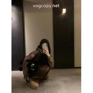 Canada Goose/ガチョウ2026 ss新作ツイードキャップコート