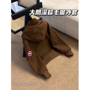 Canada Goose/ガチョウ2026 ss新作ツイードキャップコート