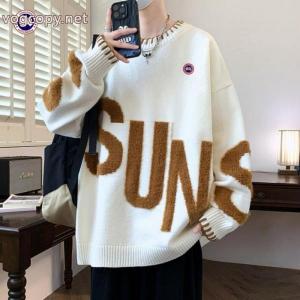 Canada Gooseガチョウ海外版26 ss新型4色高品質刺繍ゆったり版コラージュカップル用厚手セーター