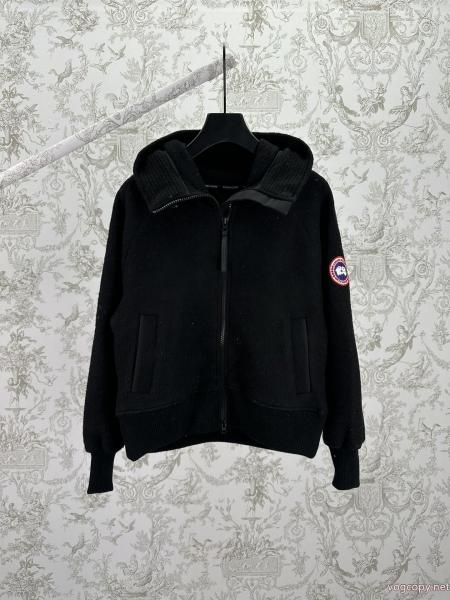 CANDA GOOSE 25 ss新型ウールグラブダウン保温パイロットジャケット 0