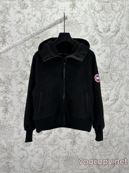 CANDA GOOSE 25 ss新型ウールグラブダウン保温パイロットジャケット 2