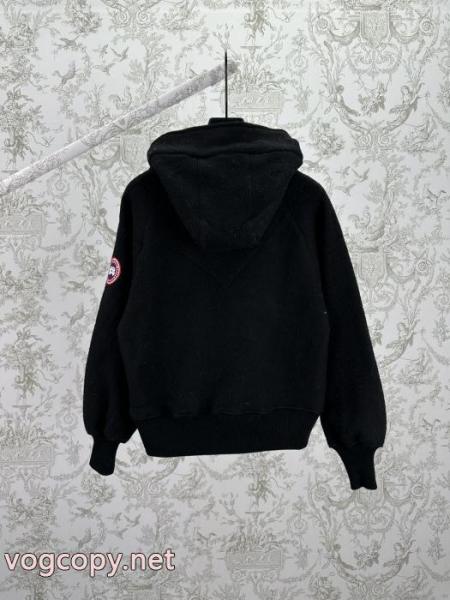 CANDA GOOSE 25 ss新型ウールグラブダウン保温パイロットジャケット 4