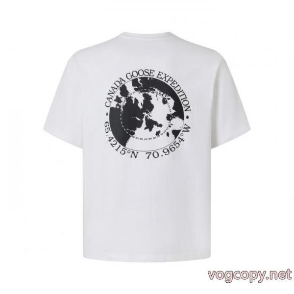 スーパー コピー半袖Tシャツ話題性が高い クラシックな雰囲気のトップス 高級感を演出Canada Goose 5 