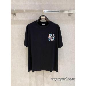 存在感絶大スタイル 個性的な美品 芸能人愛用ブランド半袖Tシャツブランド スーパー コピーDIOR