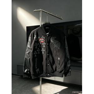 ブランド フェイクジャケット希少 国内即発送込 高級感あるCHROME HEARTS
